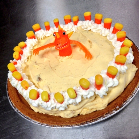 Pumpkin (ice cream) pie