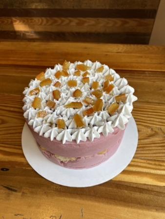 Cranberry orange cake